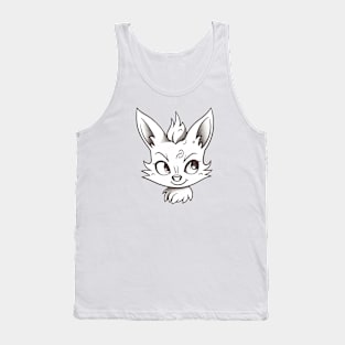 Little foxy face Tank Top